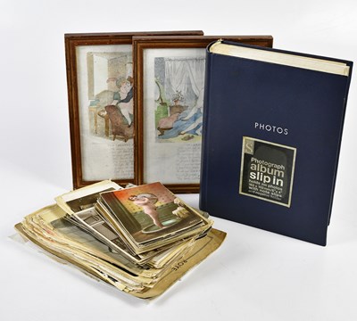 Lot 6041 - A collection of erotic photographs and...