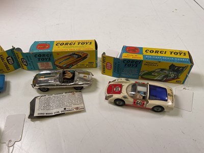 Lot 80 - CORGI; six racing cars, comprising a 325 Ford...