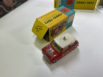 Lot 77 - CORGI; four Montecarlo cars comprising a 328...