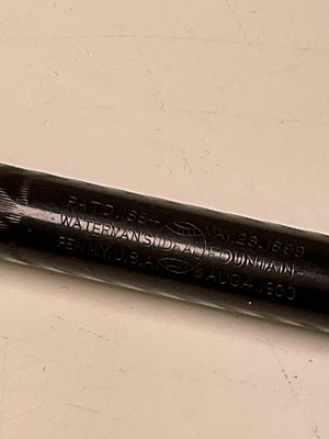 Lot 54 - A silver propelling pencil, vintage pen, two...