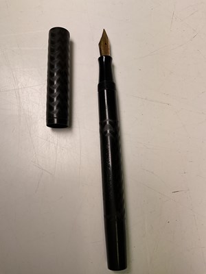 Lot 54 - A silver propelling pencil, vintage pen, two...