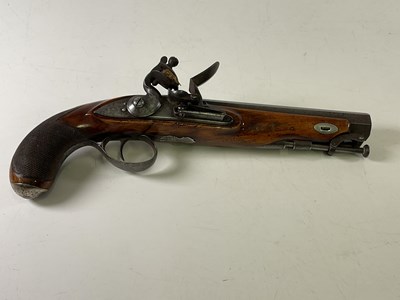 Lot 6 - J.M. & ADAMS; an early 19th century flintlock...
