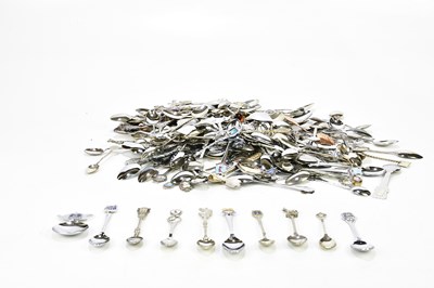 Lot 1015 - An extensive collection of collectors' spoons,...
