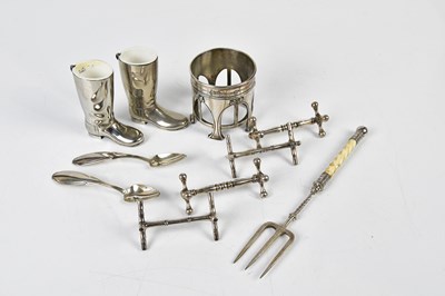 Lot 2785 - A quantity of silver and silver plate,...
