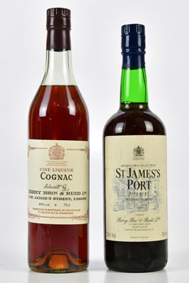 Lot 4084 - COGNAC; a single bottle Berry Bros & Rudd Fine...