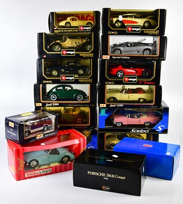 Lot 4575 - A large selection of boxed diecast cars,...