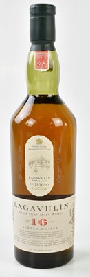Lot 4012 - WHISKY; a single bottle of Lagavulin Single...