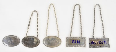 Lot 2459 - A set of three London hallmarked silver...