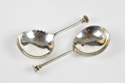 Lot 2734 - ELKINGTON & CO LTD; a pair of Edwardian seal...
