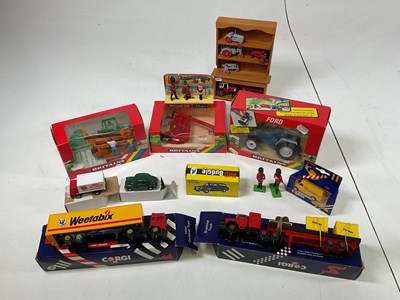 Lot 92 - BRITAINS and CORGI; a collection of Britains...