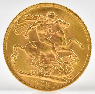 Lot 3100 - A George V full sovereign, 1913.