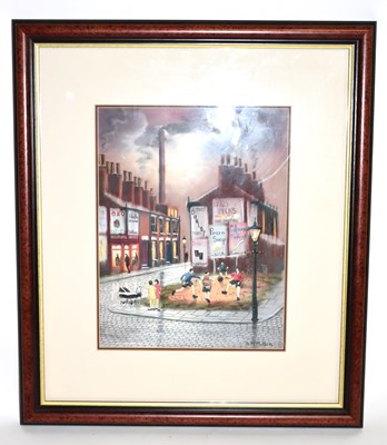 Lot 6318 - BERNARD MCMULLEN (1952-2015); pastel drawing,...