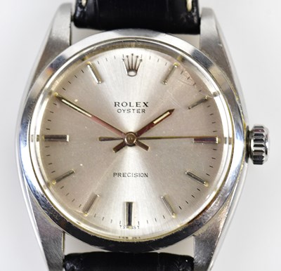 Lot 2860 - ROLEX; a gentleman's vintage Oyster manual...
