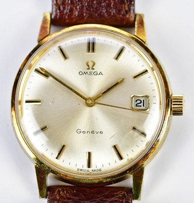 Lot 2894 - OMEGA: a 1968 bi-colour manual wind Seamaster...