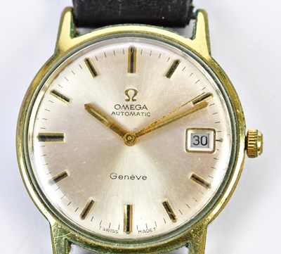 Lot 2895 - OMEGA; a circa 1972 gentleman's bi-colour...