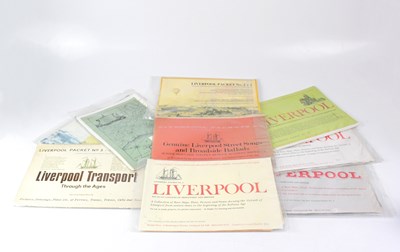Lot 879 - A collection of Liverpool related ephemera, to...