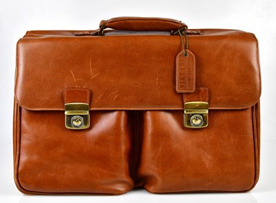 Lot 912 - ALL MODA BELLEZZA; a large soft brown leather...
