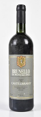 Lot 2829 - RED WINE; a bottle Brunello di Montalcino 1987,...