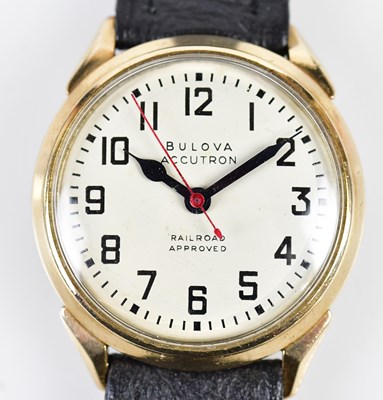 Lot 2912 - BULOVA; an Accutron Railroad Approved vintage...