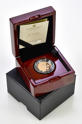 Lot 3092 - THE ROYAL MINT; a gold proof 2022 sovereign,...