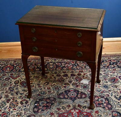 Lot 2795 - WALKER & HALL; a mid 20th century mahogany...