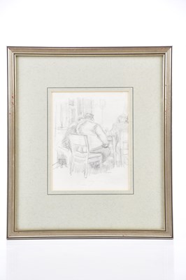 Lot 1670 - HARRY RUTHERFORD (1903-1985); pencil drawing,...