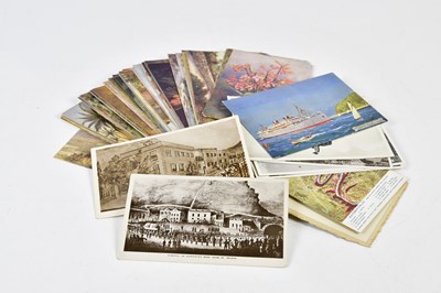 Lot 461 - A small collection of postcards to include...