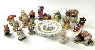 Lot 5364 - ROYAL DOULTON: a collection of fifteen Brambly...