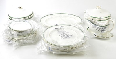 Lot 5474 - WEDGWOOD; a part dinner service in the 'Jade'...