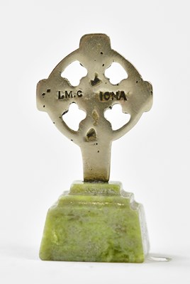 Lot 2653 - IAN McCORMICK; a miniature Iona silver cross...