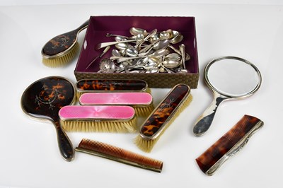 Lot 2410 - ADIE BROS; a George V hallmarked silver and...