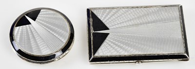Lot 2228 - ADIE BROS; a George V hallmarked silver and...