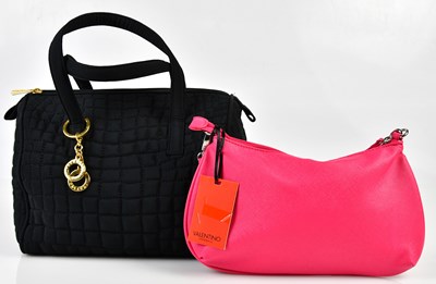 Lot 917 - MARIO VALENTINO; an unused fuschia pink...