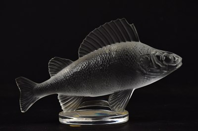 Lot 2125 - LALIQUE FRANCE; a clear and frosted glass...