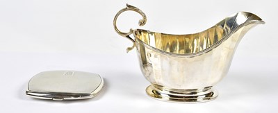 Lot 2398 - WALKER & HALL; a George V hallmarked silver...
