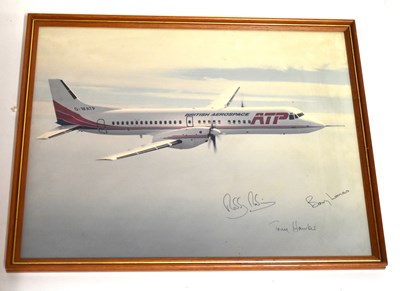 Lot 6047 - BRITISH AEROSPACE; a photograph of the G-MATP...