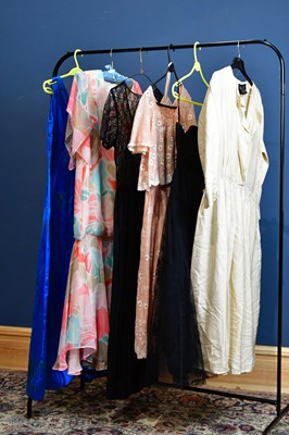 Lot 1037 - KITTY COPELAND; a vintage 1970s 100% pure silk...