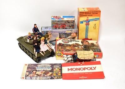 Lot 218 - A quantity of bygone toys, to include a...