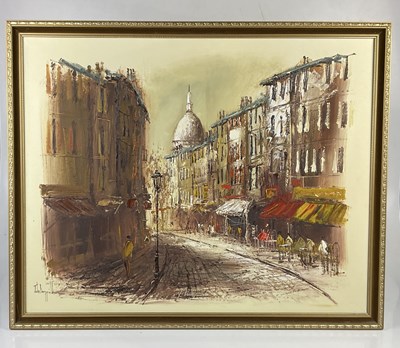 Lot 6296 - JOHN BAMPFIELD; oil on canvas, Continental...