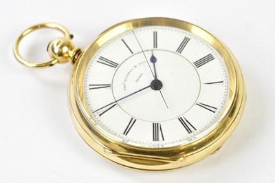 Lot 2984 - THOMAS RUSSELL & SON; a late Victorian 18ct...