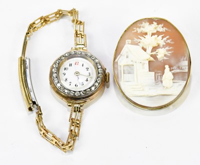 Lot 2910 - An early 20th century 18ct yellow gold...