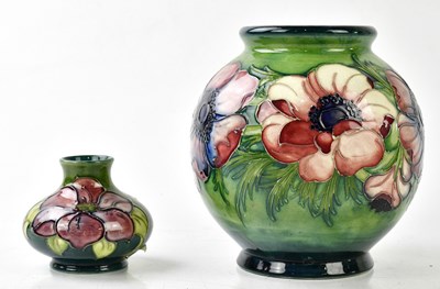 Lot 5510 - WALTER MOORCROFT; a globular vase decorated in...