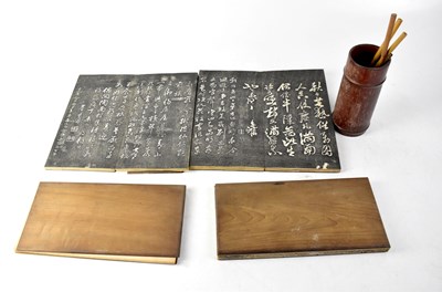 Lot 378 - Four early 20th century Chinese calligraphy books