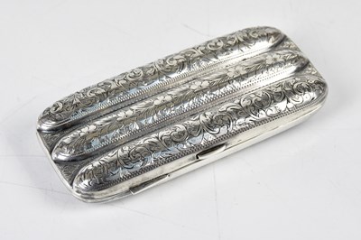 Lot 2213 - JOHN ROSE; an Edwardian hallmarked silver...