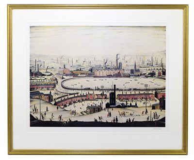 Lot 1115 - LAURENCE STEPHEN LOWRY RBA RA (1887-1976); a...