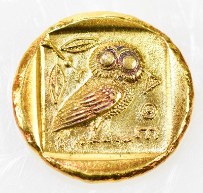 Lot 3060 - AFTER THE ANTIQUE; a yellow metal (tests as...