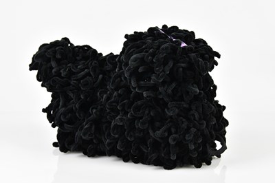 Lot 894 - LULU GUINNESS; a black Collectible Doogle...