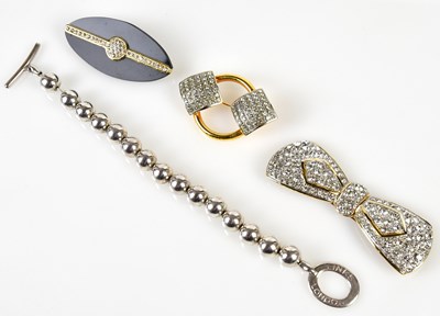 Lot 852 - LINKS OF LONDON; a heavy sterling silver ball...
