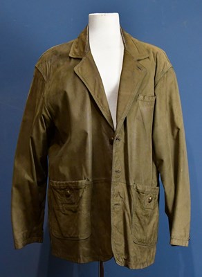 Lot 1032 - An Italian tan leather gentleman’s short...