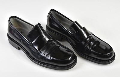 Lot 1079 - HUGO BOSS; a pair of unworn gentleman’s black...